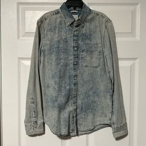 American Eagle Denim Shirt - S